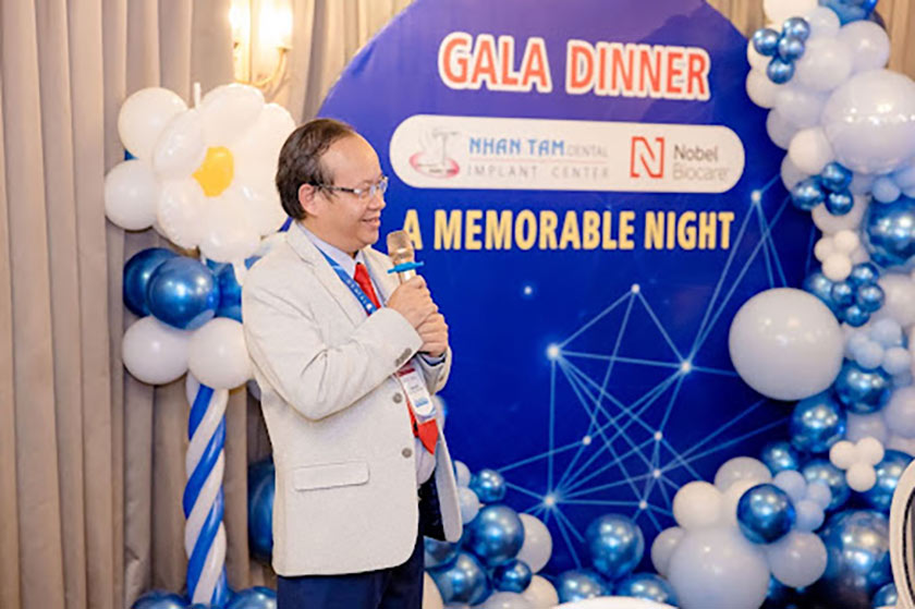 Đêm gala đầy gắn kết do trung tâm Implant Việt Nam tổ chức
