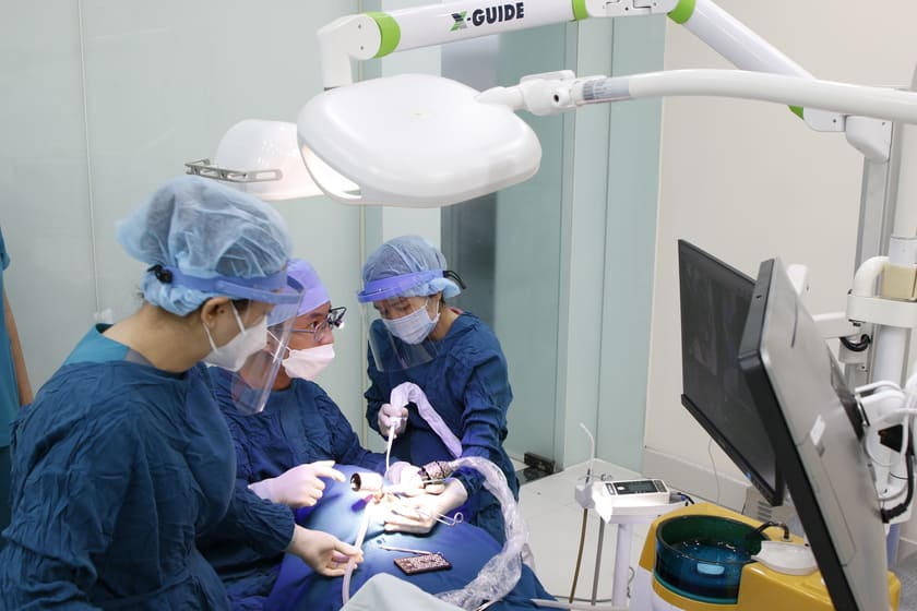 Quy trình cắm ghép implant tại Nha khoa Nhân Tâm chuẩn y khoa