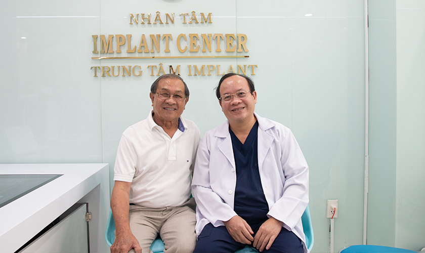 Trồng răng an toàn thẩm mỹ, hiệu quả cao tại Trung tâm Implant Nhân Tâm
