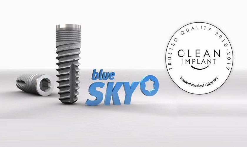 Trụ Implant blueSKY tạo điều kiện tối ưu giúp duy trì độ cao của xương hàm sau khi cấy ghép răng Implant