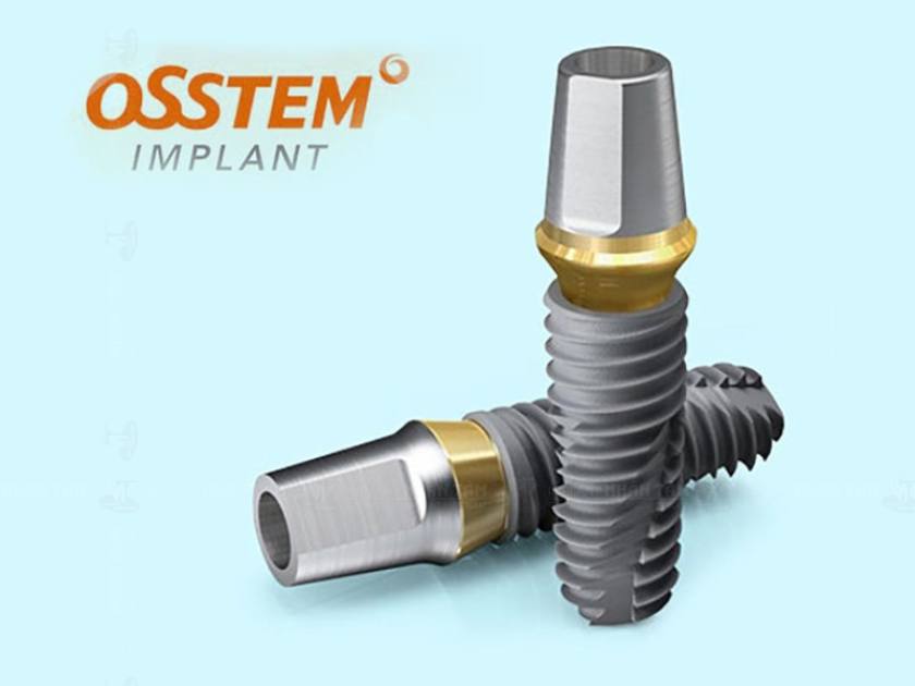 Trụ Implant Osstem Hàn Quốc đẩy nhanh tốc độ tích hợp xương