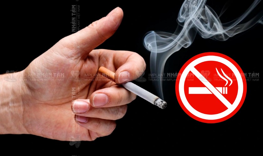 Ngưng hút thuốc lá sau khi trồng Implant