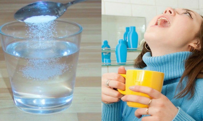 Nước muối sinh lý giải pháp làm giảm sưng nướu được bác sĩ khuyến khích sử dụng