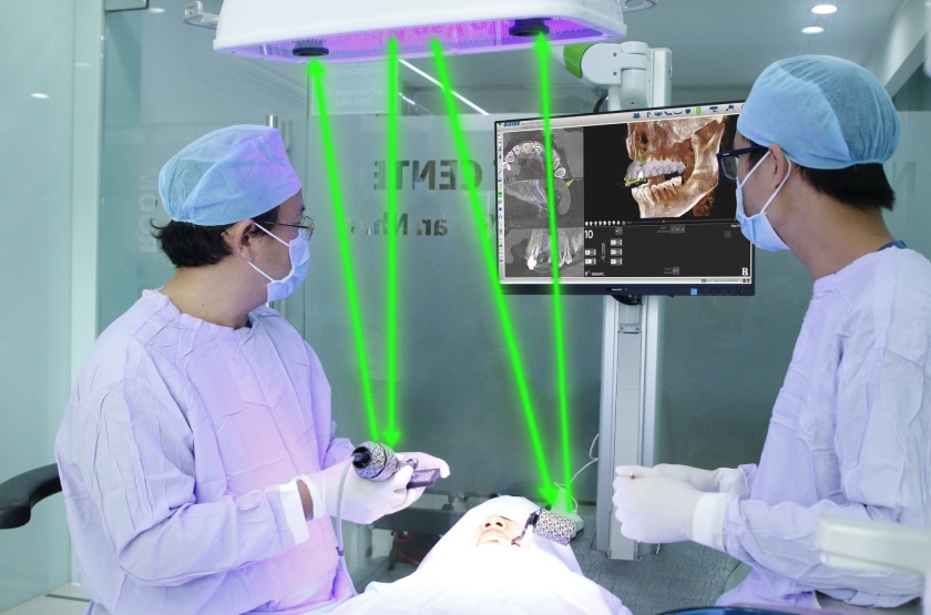 Nha khoa Nhân Tâm ứng dụng công nghệ định vị trong cấy ghép Implant
