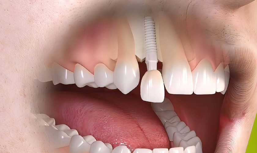 Cách khắc phục tiêu xương nếu còn chân răng - Trồng răng Implant