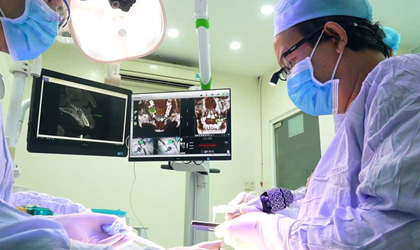 Công nghệ định vị giúp quá trình cấy ghép Implant diễn ra nhanh chóng hơn Công nghệ định vị giúp quá trình cấy ghép Implant diễn ra nhanh chóng hơn