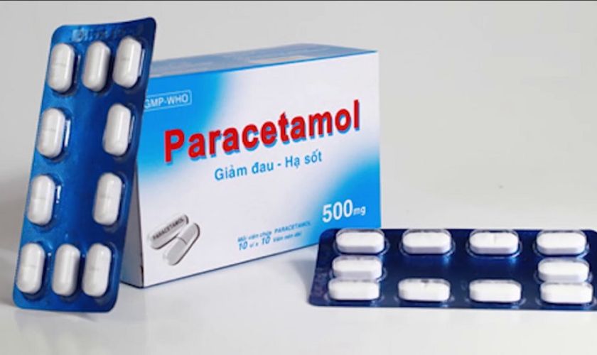 Sử dụng thuốc chứa thành phần paracetamol để giảm đau răng hiệu quả