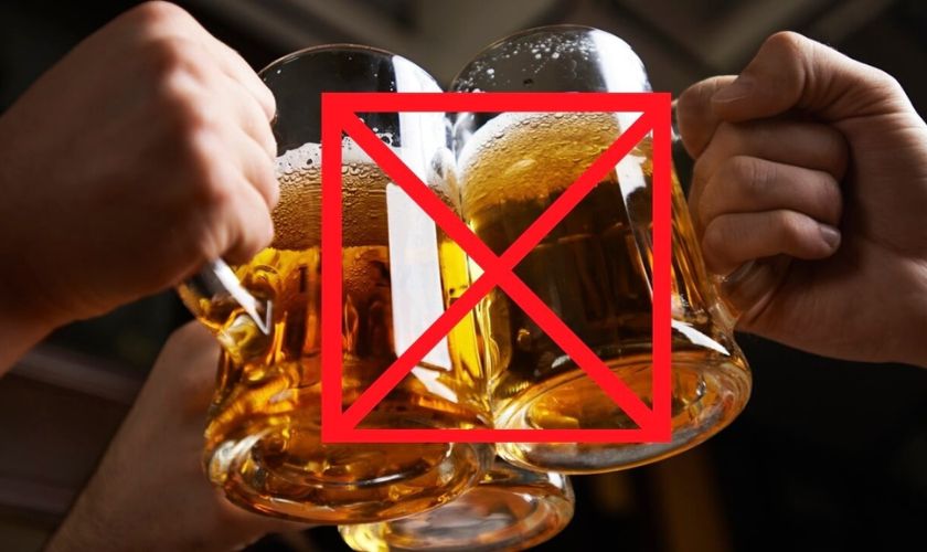 Kiêng rượu bia và đồ uống có cồn Kiêng rượu bia và đồ uống có cồn