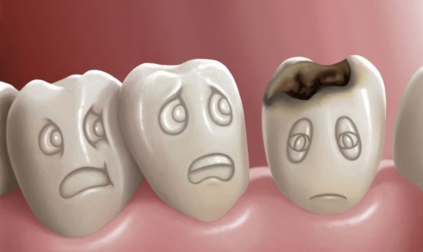 Thiếu canxi gây ra tình trạng ê buốt răng