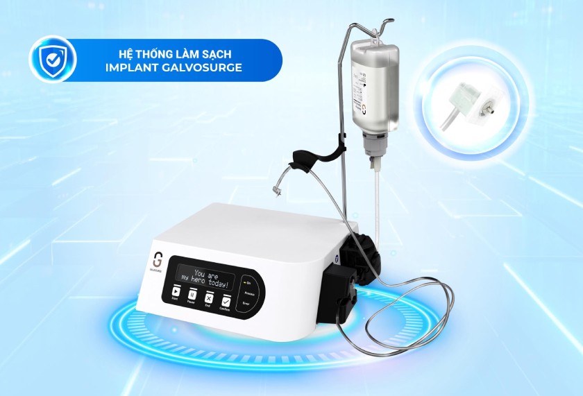 Hệ thống làm sạch Implant GalvoSurge