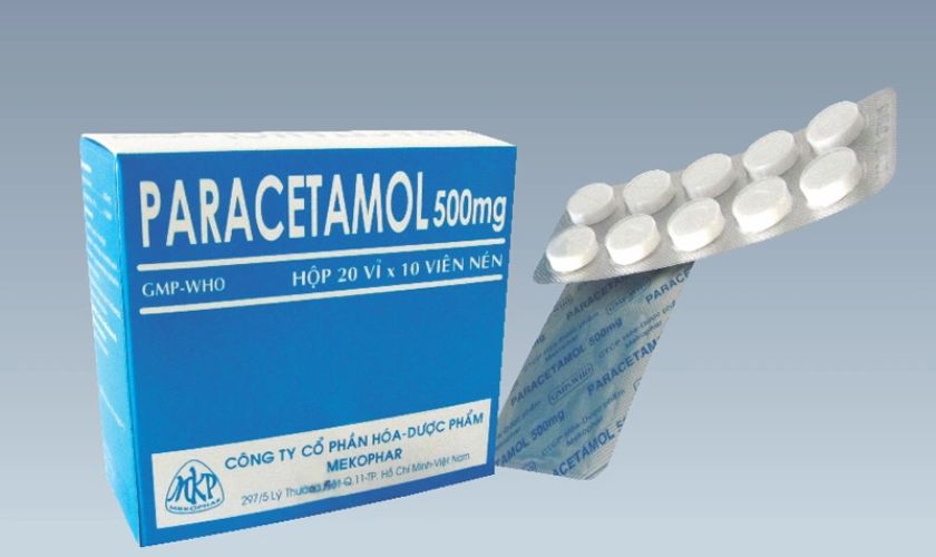 Thuốc Paracetamol có tác dụng giảm đau răng