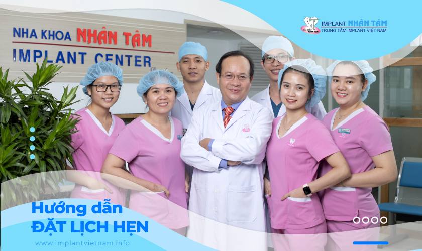 Hướng dẫn đặt lịch hẹn khám tại trung tâm Implant Việt Nam