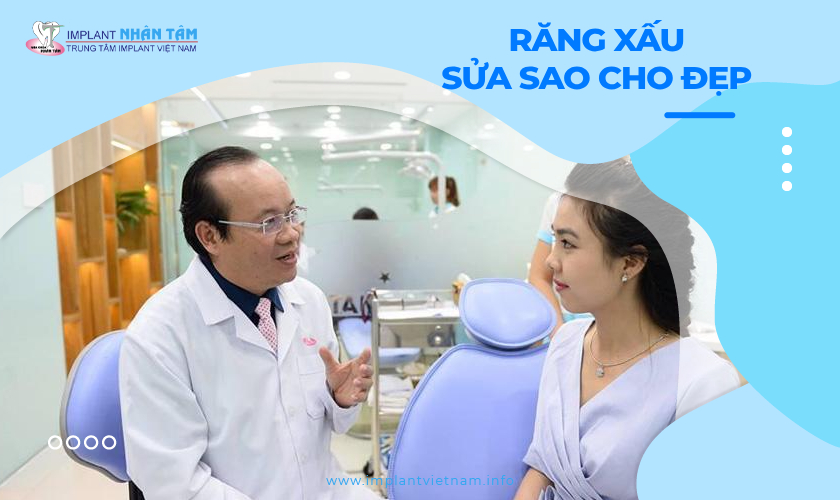 Răng xấu phải sửa sao cho đẹp?