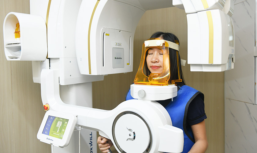 Chụp X – quang CT Cone Beam với hệ thống định vị gắn trên khuôn hàm