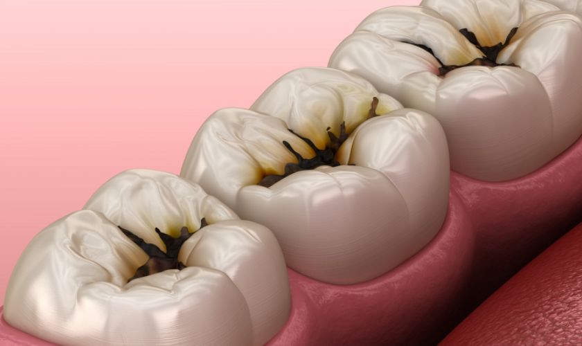 Vết đen trên răng hàm có nguy hiểm không?