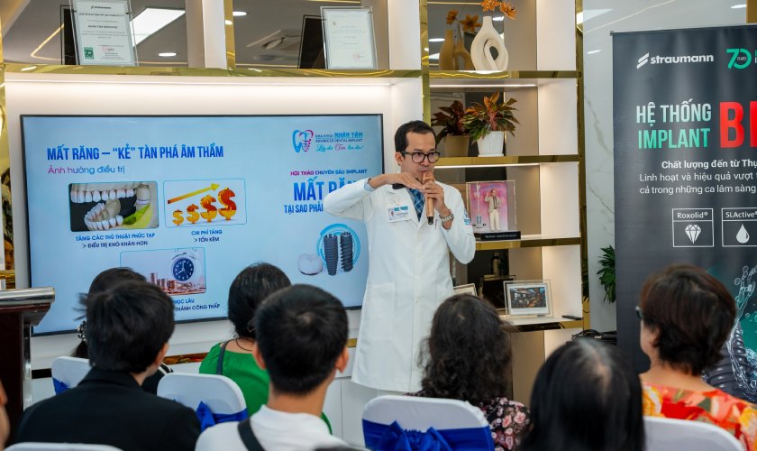 Dấu ấn tại Workshop: Mất răng – Tại sao phải trồng lại ngay? Dấu ấn tại Workshop: Mất răng – Tại sao phải trồng lại ngay?