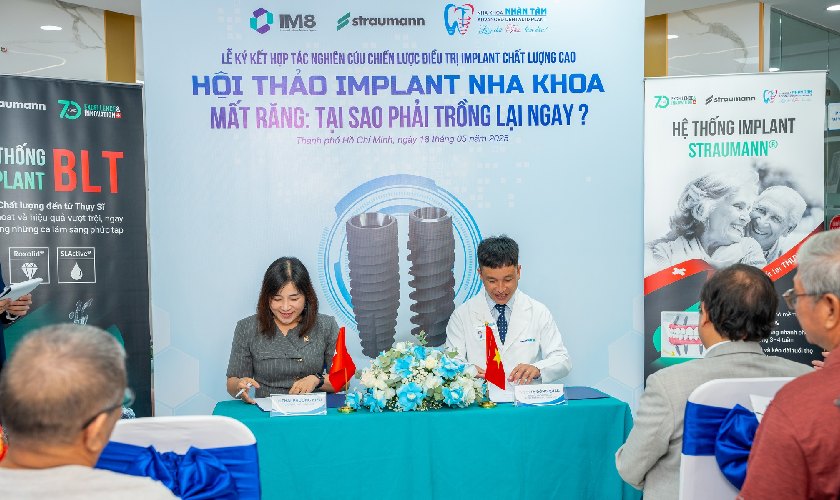 Lễ ký kết hợp tác chiến lược điều trị Implant chất lượng cao Lễ ký kết hợp tác chiến lược điều trị Implant chất lượng cao