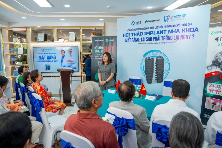 Đại diện Công ty IM8 phát biểu tại sự kiện Đại diện Công ty IM8 phát biểu tại sự kiện