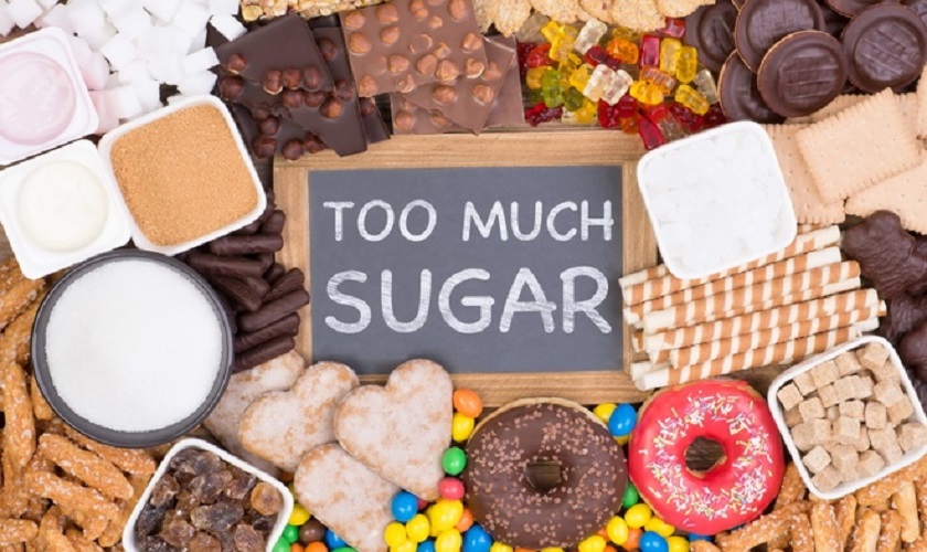 Không nên ăn quá nhiều thực phẩm có đường