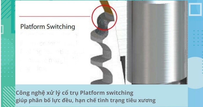 Công nghệ xử lý phần đỉnh trụ bằng Platform Switching