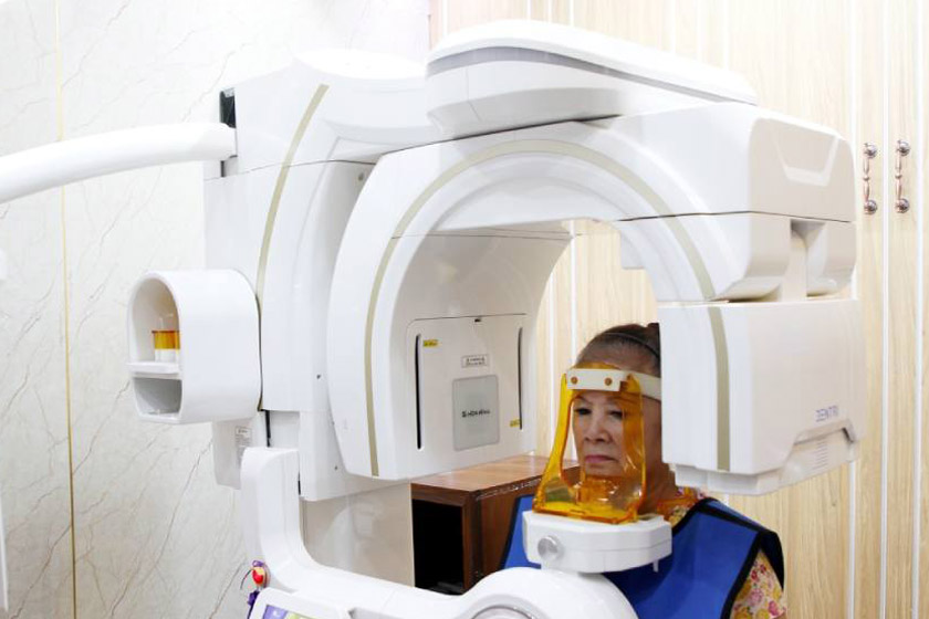 Phim chụp CT – Scan 3D giúp chẩn đoán vị trí, kích thước và mức độ tổn thương của khối u xương hàm