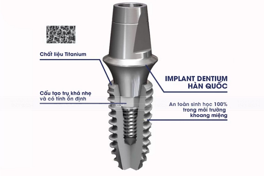 Trụ Implant Dentinum – Hàn Quốc